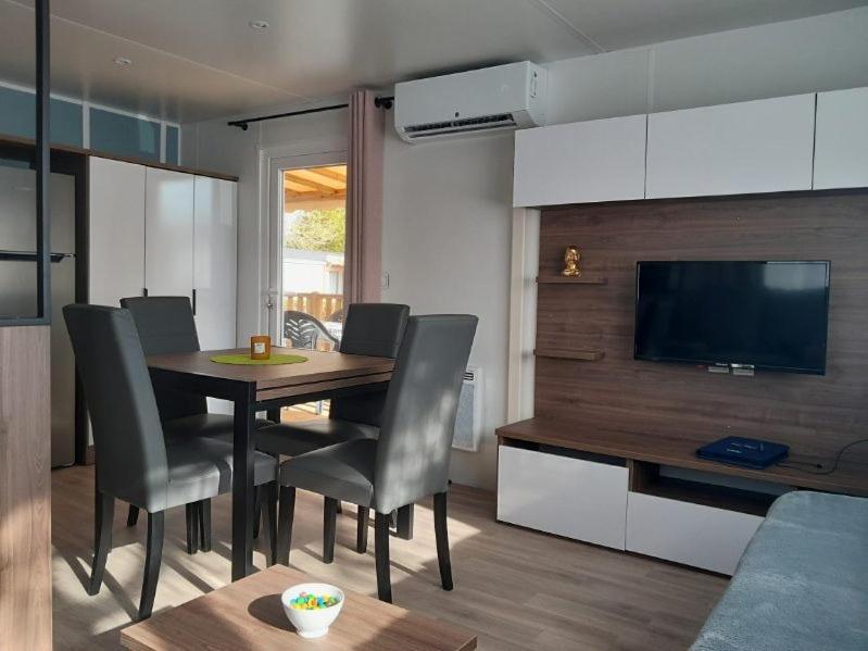 Mobil-Home Oliviers 1 Valras-Plage Exteriör bild